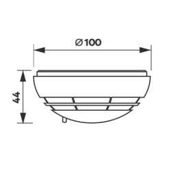 Dormakaba 64830900 Czujnik dymu RM-N