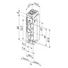 Assa Abloy 138.23------E91 EffEff Elektrozaczep rewersyjny 12 V DC ProFix® 2 z monitoringiem