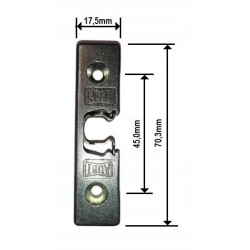 Aubi TS206 Zatrzask balkonowy